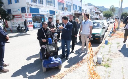 Başkan Aras Yol Çalışmalarını İnceledi, Halkı Dinleyerek Bilgilendirdi