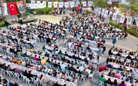 Mahallelerde Belediye İftar Programları