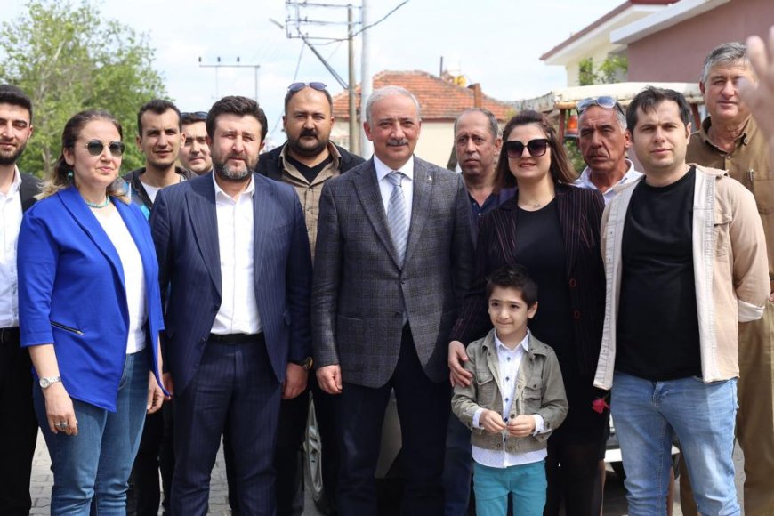 Mete Milas'ta Yatağan Ve Kavaklıdere Belediye Başkanlarıyla Seçmenin Karşısına Çıktı