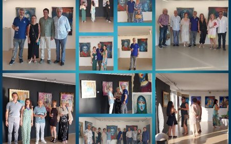 Nezir Korkmaz'ın Resim Sergisi Göltürkbükü Touch Sanat Galeri'de