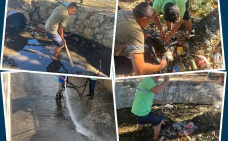 Derelerde Temizlik Mesaisi