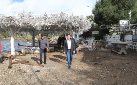 Başkan Aras’tan Fırtınadan Etkilenen İş Yerlerine Ziyaret
