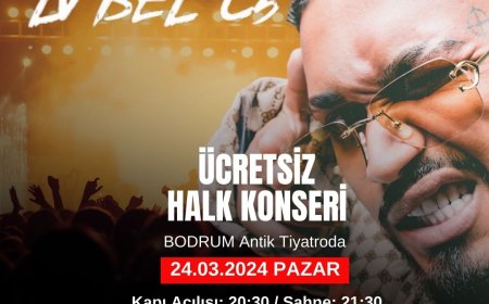 Bodrum Gençlerinden Mehmet Tosun'a Destek Konseri