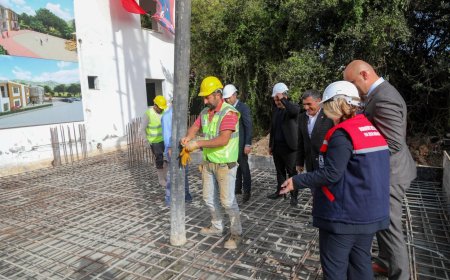 Yalıkavak Anaokulunun Temeli Atıldı
