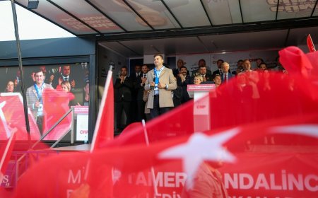 Başkan Adayı Mandalinci Yalıkavak Mitinginde Konuştu