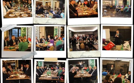 Yeşilay Gönüllüleri İftarda Bir Araya Geldi