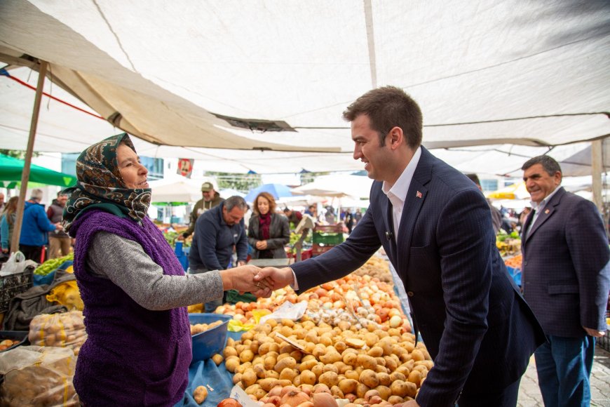 Başkan Adayı Mandalinci Yalıkavak Seçim Ofisi Açılışında Konuştu