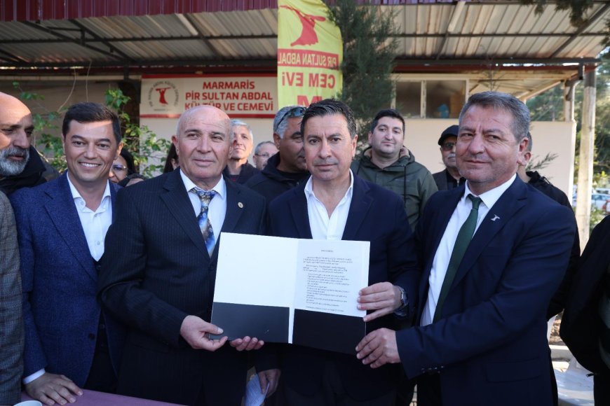 Muğla Büyükşehir Belediye Başkan Adayı Aras, Pir Sultan Abdal Kültür Derneği İle Protokol İmzaladı