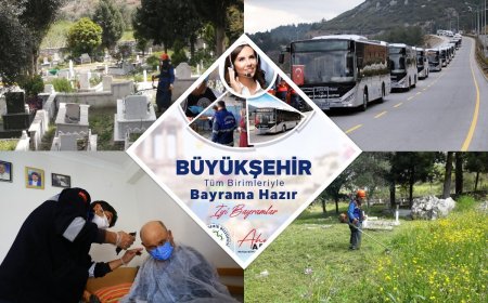 Büyükşehir Ramazan Bayramı’na Hazır