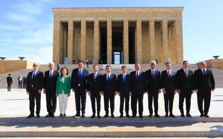 Başkan Tamer Mandalinci, Ata’nın Huzurunda