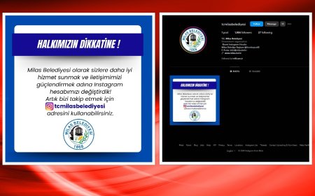 Milas Belediyesi Teknik Sorunları Aşmak İçin Yeni Instagram Hesabı Açtı