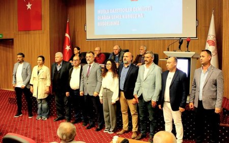 Muğla Gazeteciler Cemiyeti'nde Görev Bölümü Yapıldı