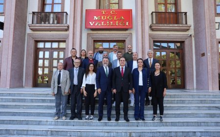 Muğla Gazeteciler Cemiyeti’nden Valilik ve Belediye Ziyaretleri