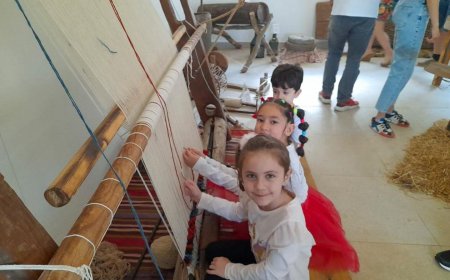 Öğrencilerden Tarım Okulu Ziyareti