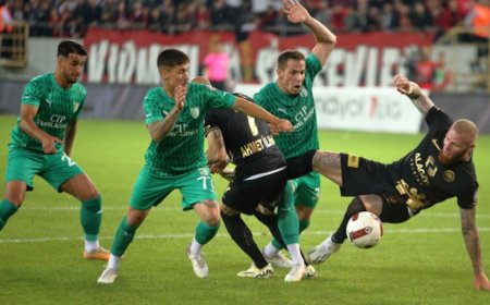 Yarı Final İlk Tur Maçında Çorum FK 1-1 Bodrum FK