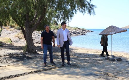 Belediyeden Plajlarda Temizlik ve Düzenleme Çalışması