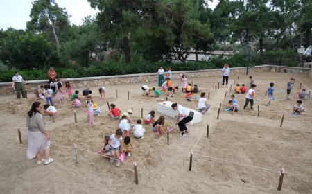 Anaokulu Öğrencilerine Arkeolojik Kazı Etkinliği