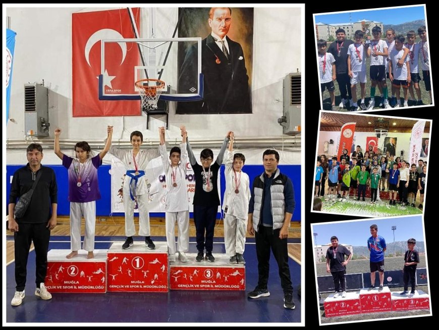 Menteşe Belediyespor’dan 14 Altın, 11 Gümüş, 22 Bronz