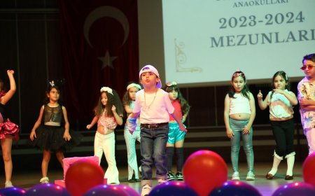 Belediye Anaokullarında Mezuniyet Heyecanı