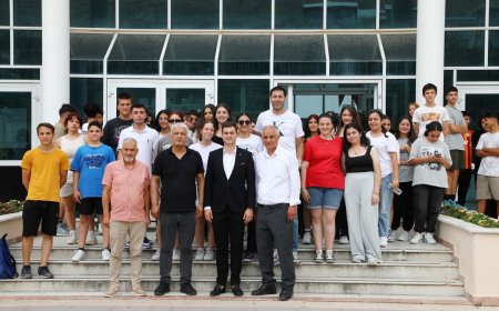 Başkan Mandalinci’den Mezun Olduğu Okula Ziyaret