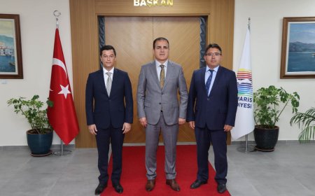 Vali Akbıyık’tan Başkan Ünlü’ye İade-İ Ziyaret