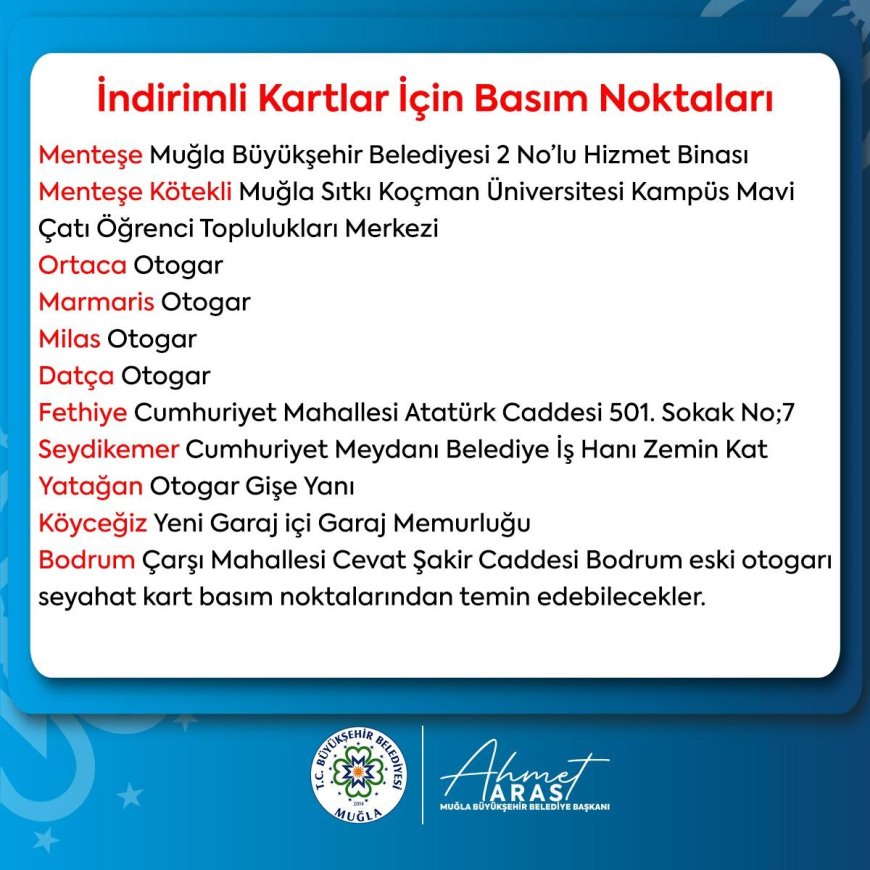 Öğretmenler ve 60-65 Yaş Arası İçin Ulaşımda İndirim Dönemi Başladı