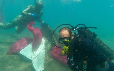 Bodrum'da "Denize En Çok Mavi Yakışır" Deniz Dibi Temizliği Türkbükü'nde Devam Etti: 219 Kilogram Atık Çıkarıldı