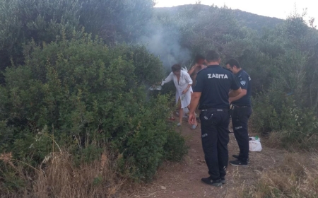 Zabıta Ekiplerinden Yangına Yönelik Önlem