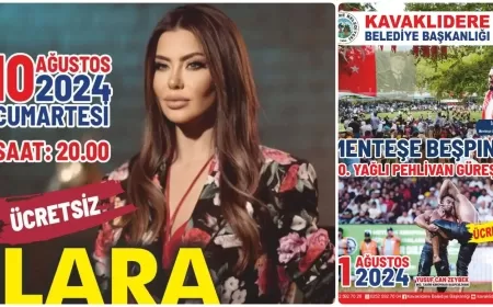 30. Menteşe Beşpınar Yağlı Pehlivan Güreşleri 11 Ağustos'ta: Ücretsiz Güreş ve Halk Konseri