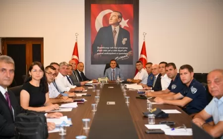 Vali Dr. İdris Akbıyık Başkanlığında İl Spor Güvenlik Kurulu Toplantısı Yapıldı