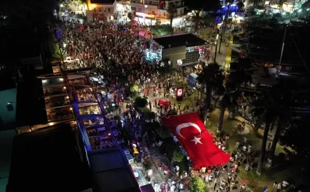 30 Ağustos Zafer Bayramı Bodrum’da Coşkuyla Kutlandı