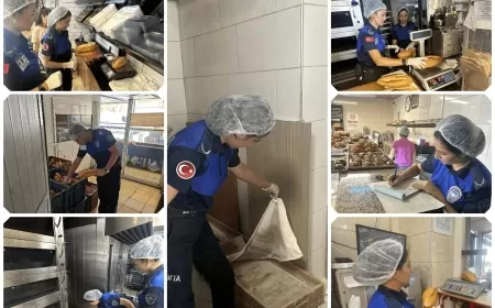 Zabıta Ekiplerinden Fırın Denetimi