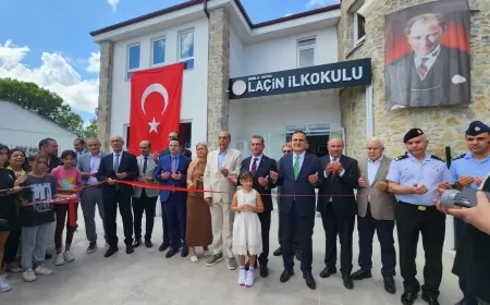 Vali Dr. İdris Akbıyık, Hayırsever Tarafından Datça’ya Kazandırılan İlkokulun Açılış Törenine Katıldı