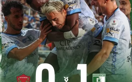 Bodrum FK'dan İkinci Galibiyet: Hatayspor'u Mağlup Ettiler