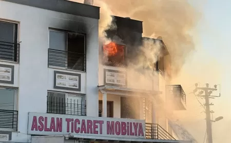 Akçaalan'da Tüp Patlaması Korku ve Paniğe Neden Oldu