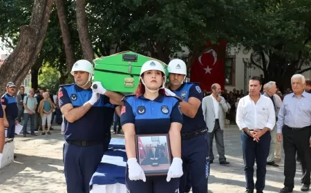 Büyükşehir Zabıta Daire Başkanı Son Yolculuğuna Uğurlandı