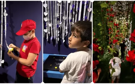 LÖSEV’in Çocukları Sihirli Bir Yolculuk için Midtown’daydı