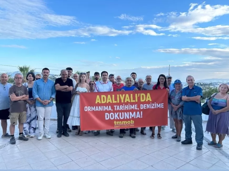 TMMOB Bodrum İnceleme ve Koordinasyon Kurulu'ndan Maxx Royal Otel Projesine İtiraz: Basın Açıklaması Gerçekleştirildi