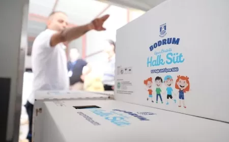 Halk Süt Dağıtımı Devam Ediyor