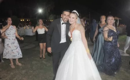 Bodrum FK'nın Orta Saha Oyuncusu Samet Yalçın Evlendi