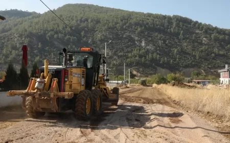 Muğla Büyükşehir Belediyesi, Çocukların Sosyal Medya Talebi Üzerine Bayır’da Yol Çalışması Başlattı