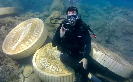 Blue Exile Art Project Sualtı Parkı 2. Etabı Yapıldı