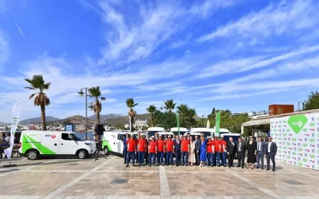 Aras Kargo, “Yeşil İlçe” Projesini  Bodrum’da Başlattı