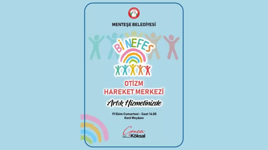 Muğla’nın İlk Otizm Hareket Merkezi “Bi Nefes’ Kent Meydanında Açılıyor