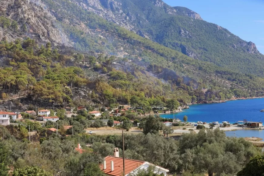 Büyükşehir Orman Yangınlarında Tüm Gücüyle Sahada