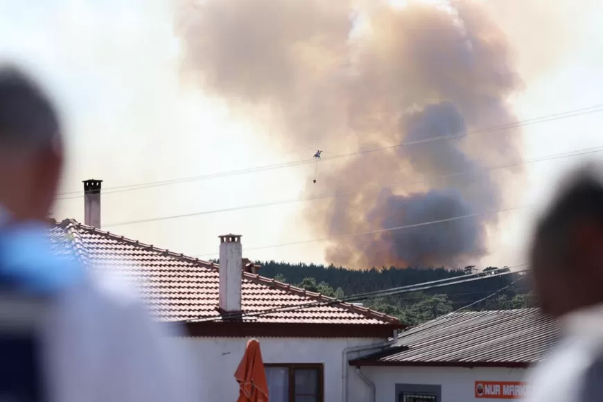 Büyükşehir Orman Yangınlarında Tüm Gücüyle Sahada