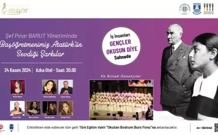 Başöğretmen Atatürk’ün Sevdiği Şarkılar Seslendiriliyor