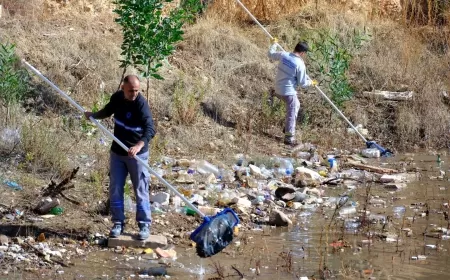 İki Gün Süren Temizlikte İki Kamyon Çöp Toplandı