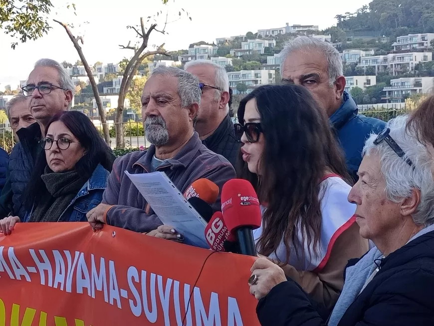 TMMOB Bodrum’da Orman Yağmasına Karşı Ayakta! Doğaya ve Anayasaya Sahip Çıkıyor