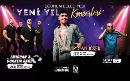 Emir Can İğrek ile Bodrum’da Yeni Yıl Coşkusu